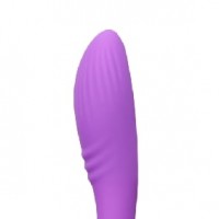  Couples Vibrator with Sucking Function 8-Speed Remote Control, PURPLE